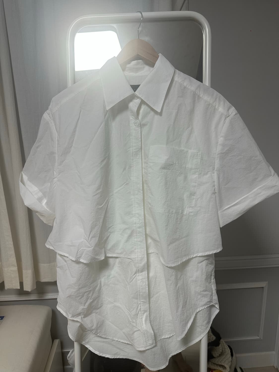 트리밍버드 layered Half shirts  상품이미지3