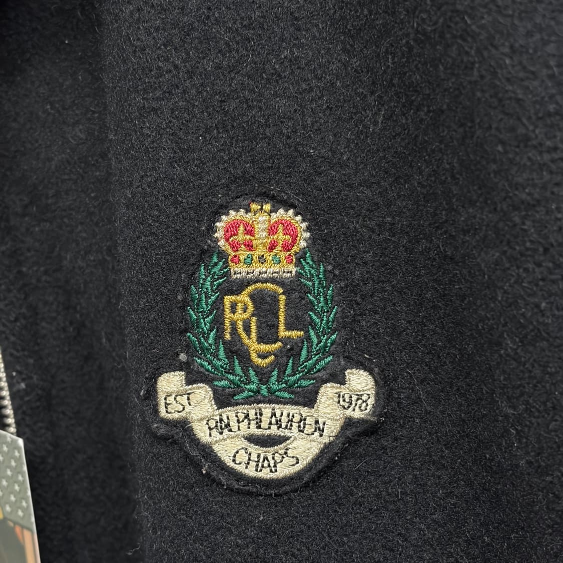 Chaps 울 레더 바시티 상품이미지3