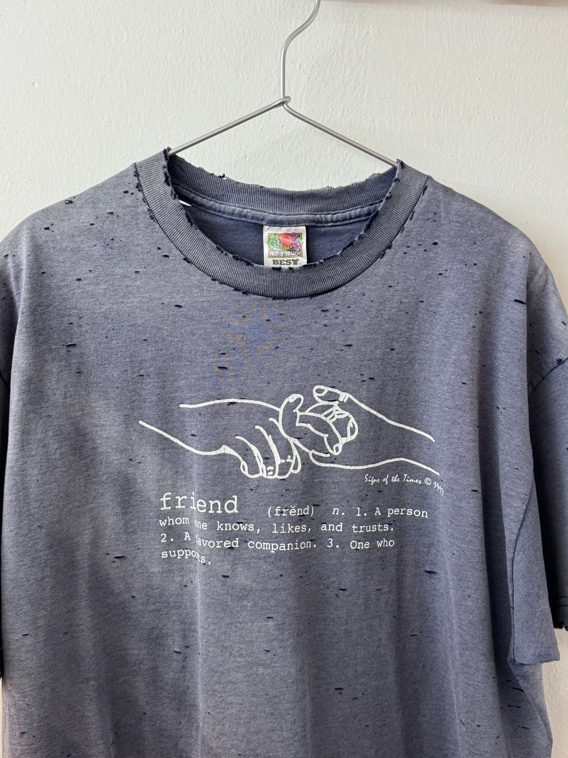 Sun bleached friend t shirt 상품이미지5