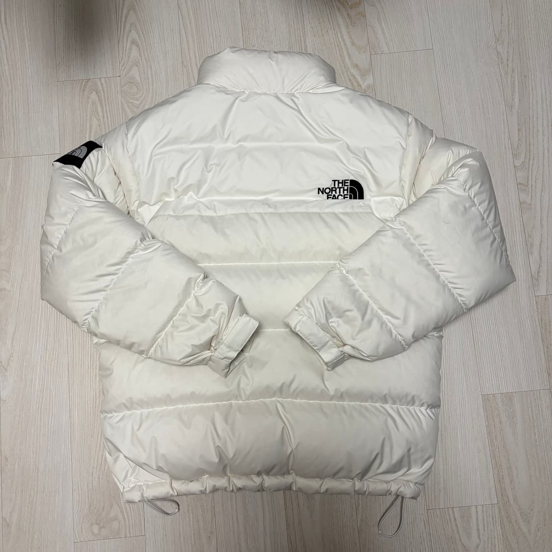 해외판 노스페이스 1992 눕시 화이트, 칸예 눕시 사이즈m 상품이미지5