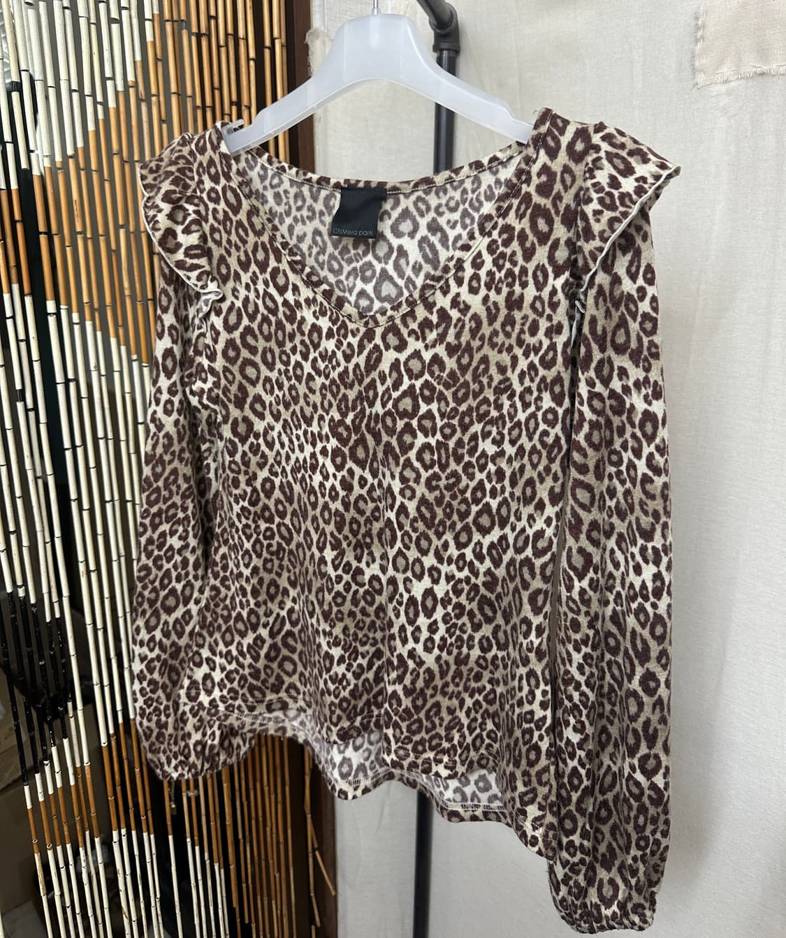 leopard top 상품이미지3