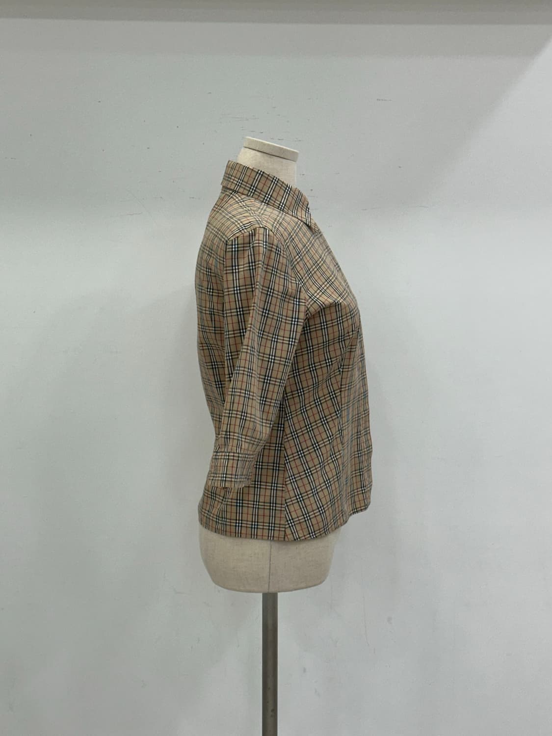 버버리 체크 여성 남방 상품이미지4