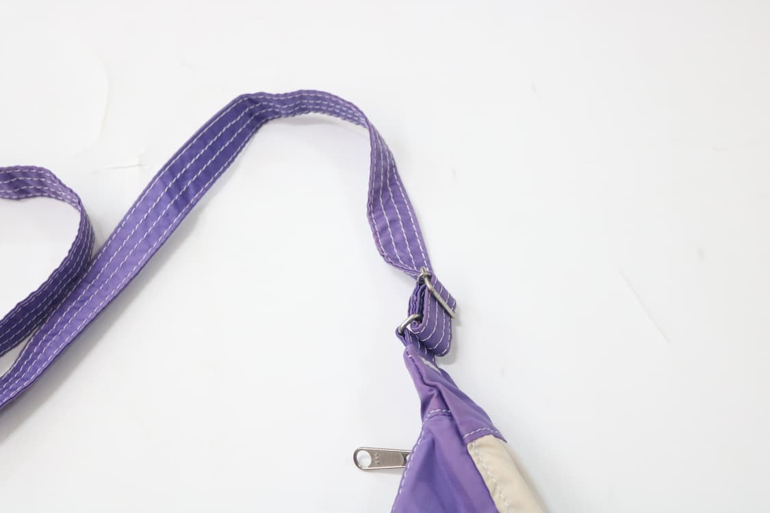 요시다 포터 나일론 반달 숄더백 퍼플 상품이미지5