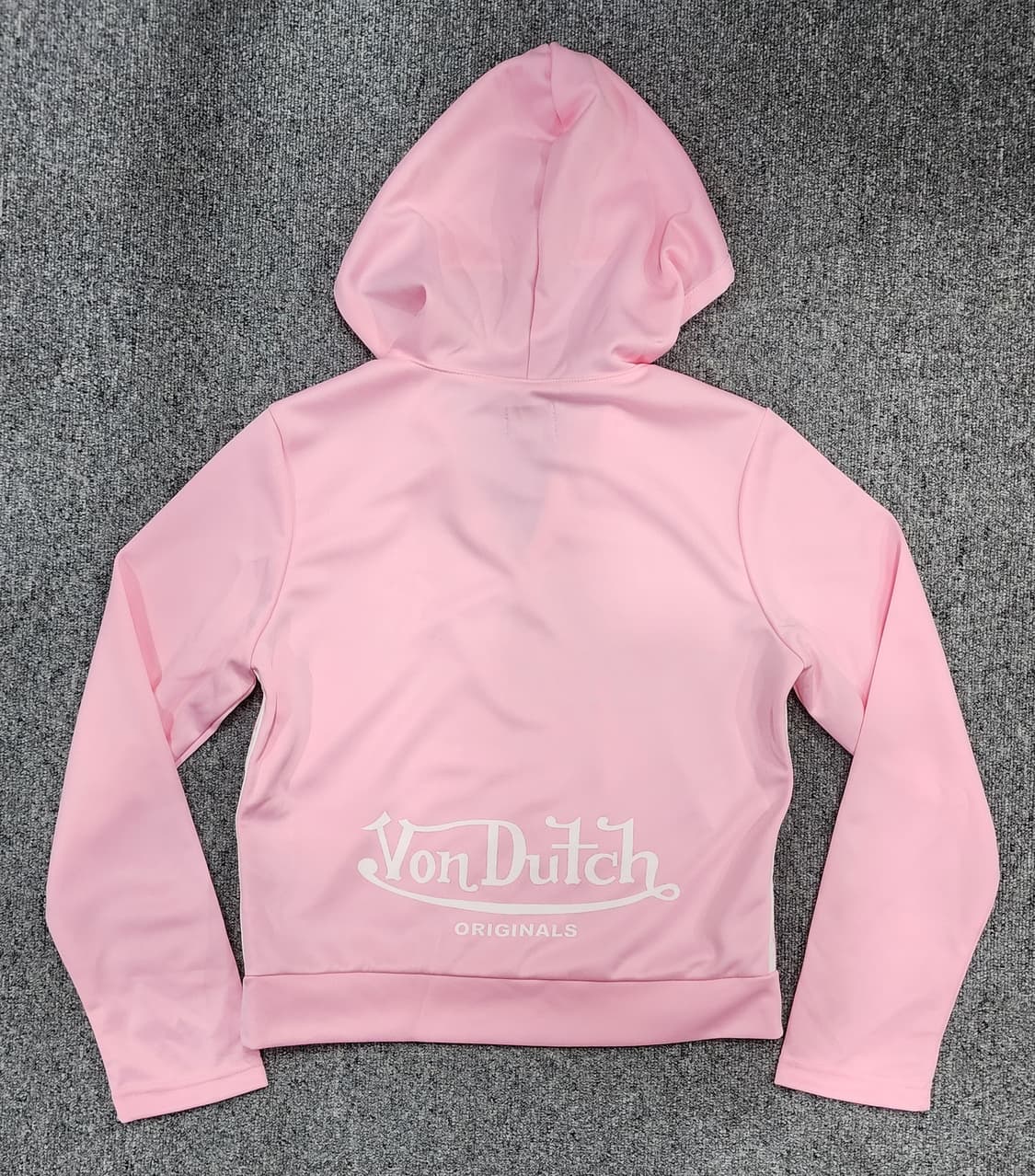 Von Dutch 본더치 Y2K 핑크 후드 트레이닝 셋업 셋트 상품이미지3