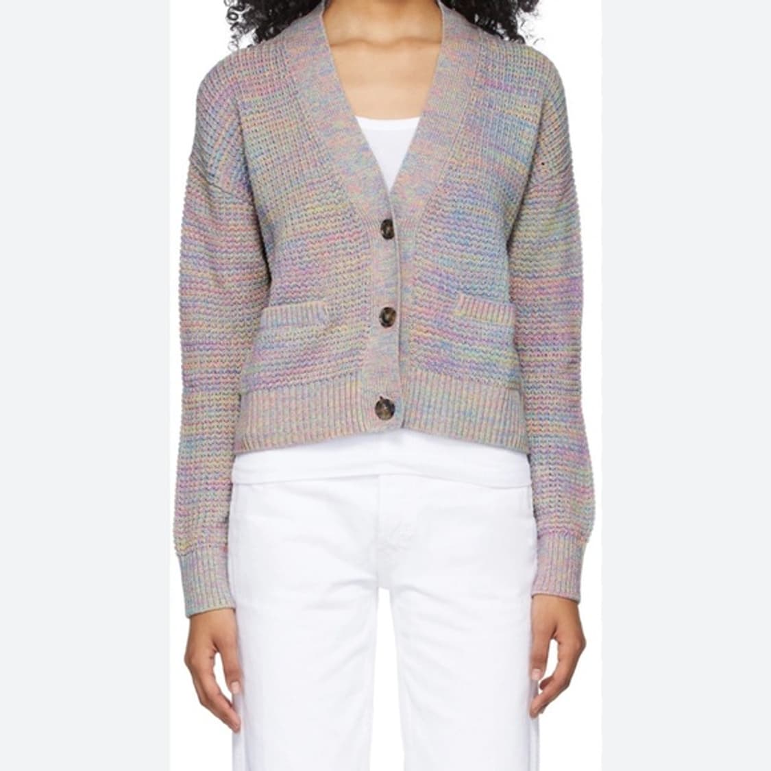 리던 오버사이즈 크롭 가디건 / 여성 가디건/ 여자 가디건  상품이미지1