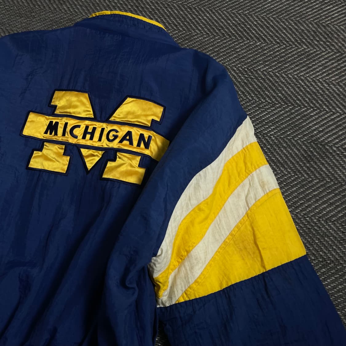 90s 올드스쿨 USA 미시건 컬리지 점퍼o 4590 상품이미지2