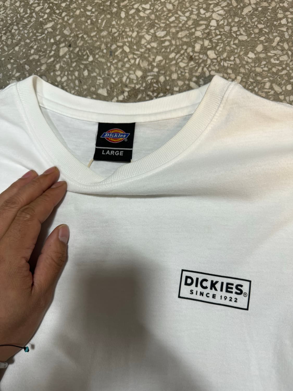 디키즈 빈티지 롱슬리브 화이트 L 상태좋음 상품이미지2