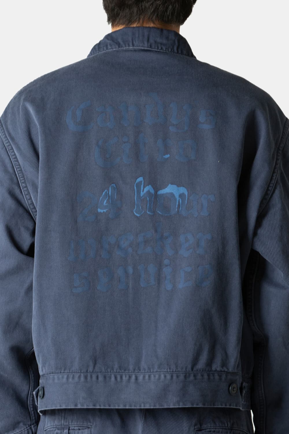 Bowwow 25fw 블루 자켓 XXL 상품이미지3