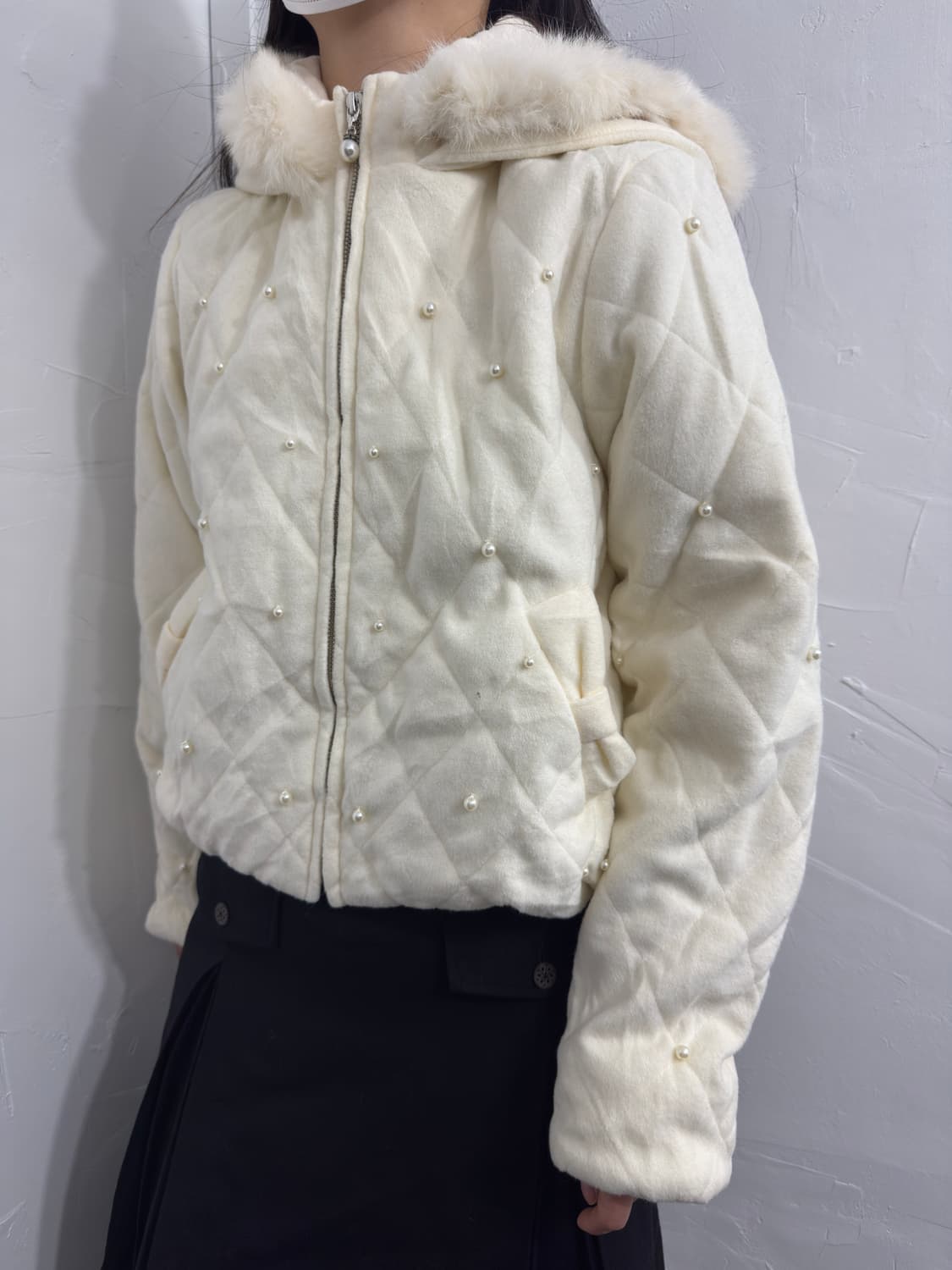 fur hood jacket 상품이미지3