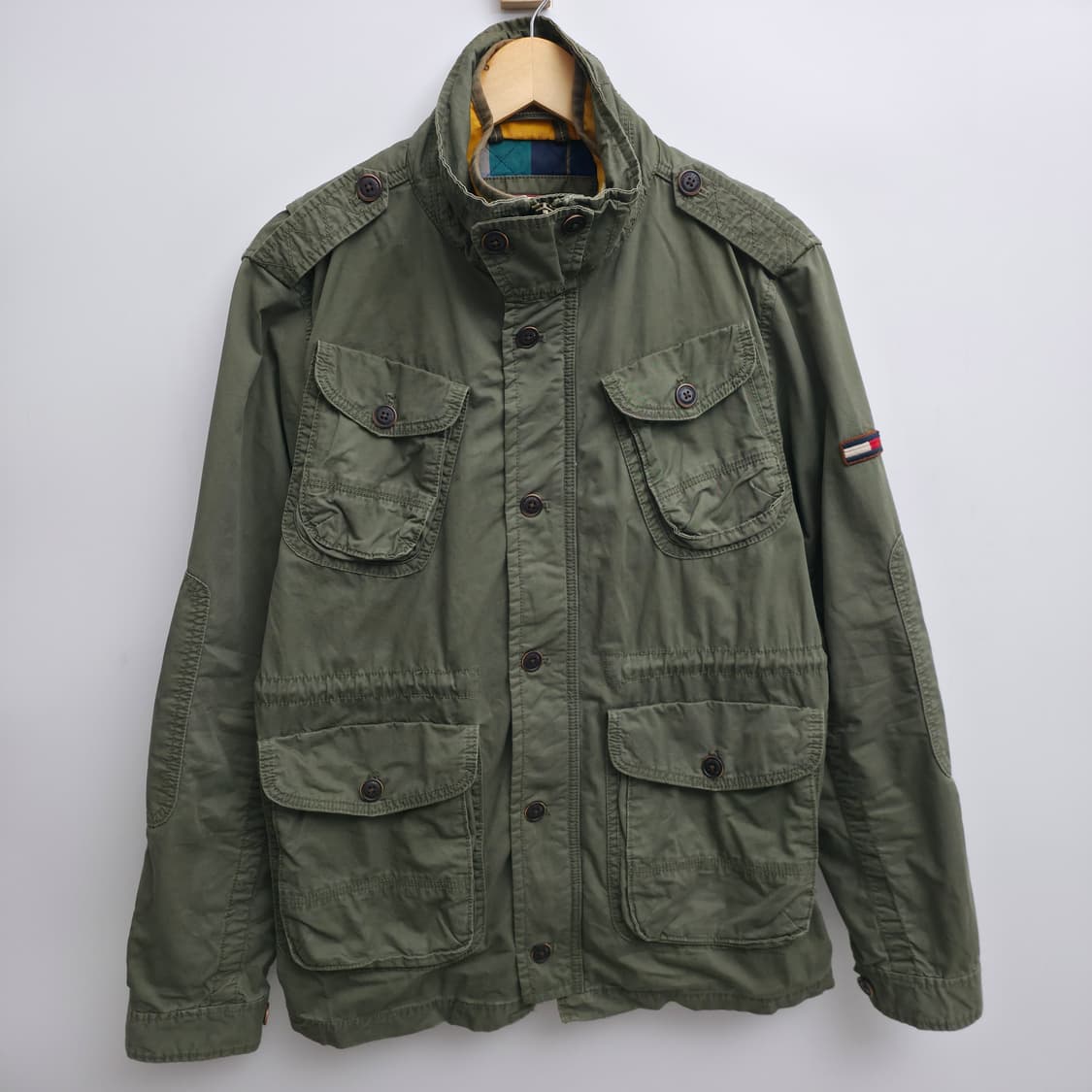 [M] 타미힐피거 카키 야상 자켓 상품이미지1