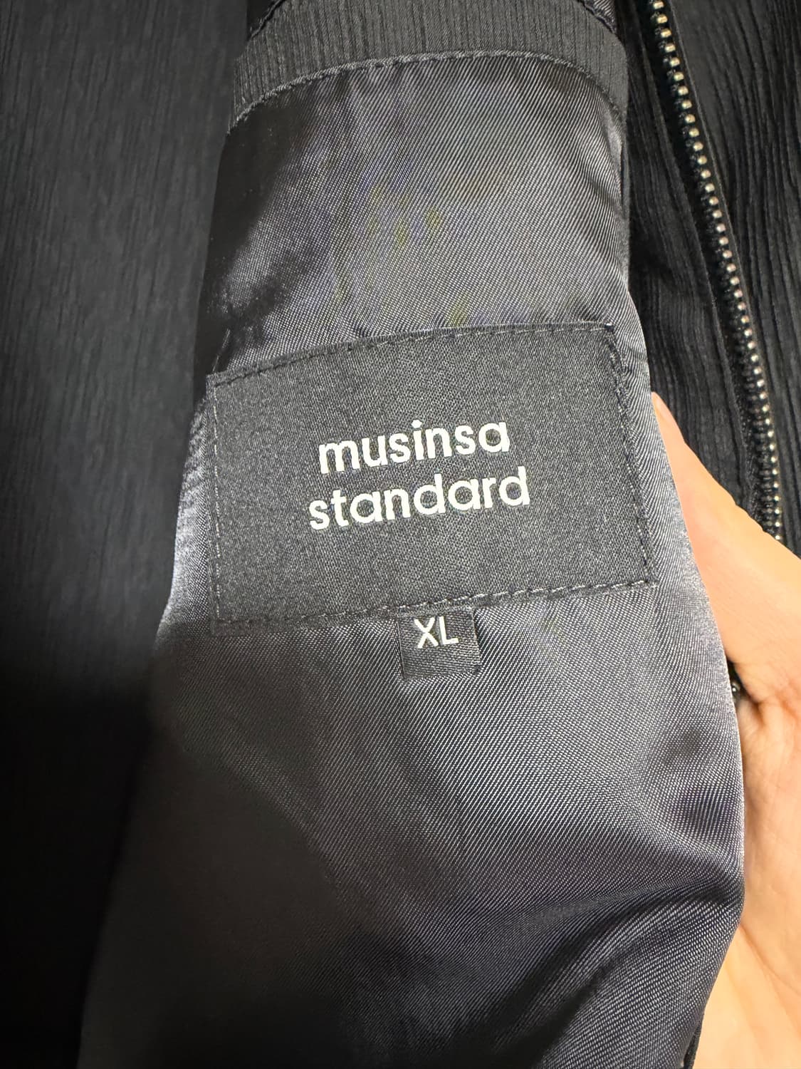 무신사스탠다드 크링클 재킷 상품이미지3