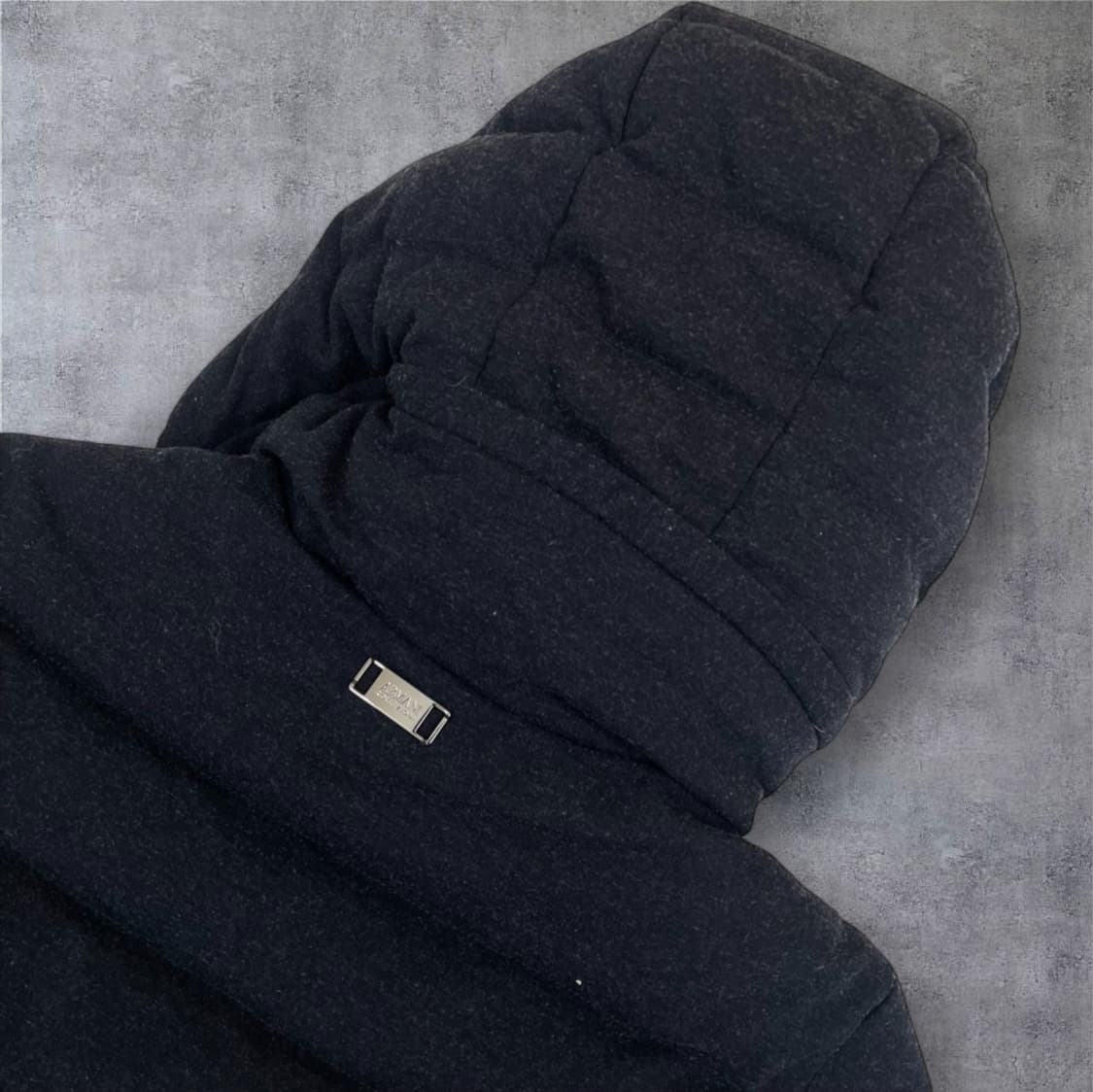 아르마니 꼴레지오니  딥네이비 구스다운  롱패딩 롱다운코트 42 상품이미지9