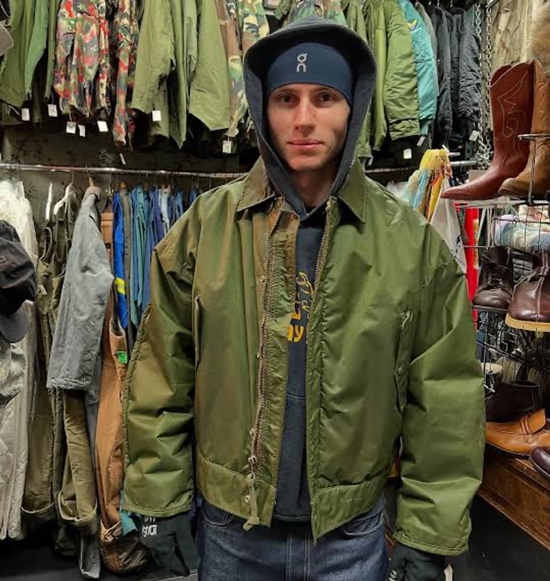 내피有 1968 미 해군 극한 방한 군납 자켓 A-1 상품이미지2