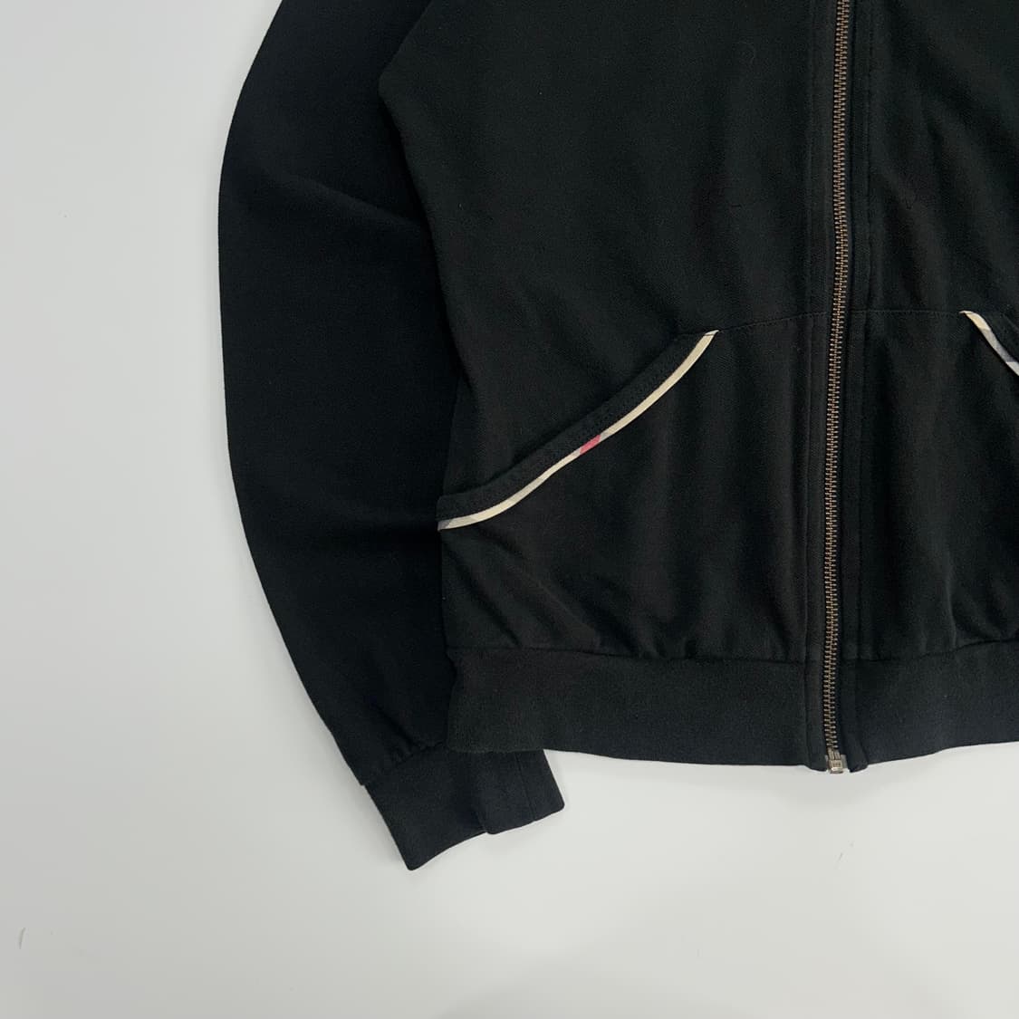 Burberry 버버리 노바체크 블랙 후드집업 상품이미지5