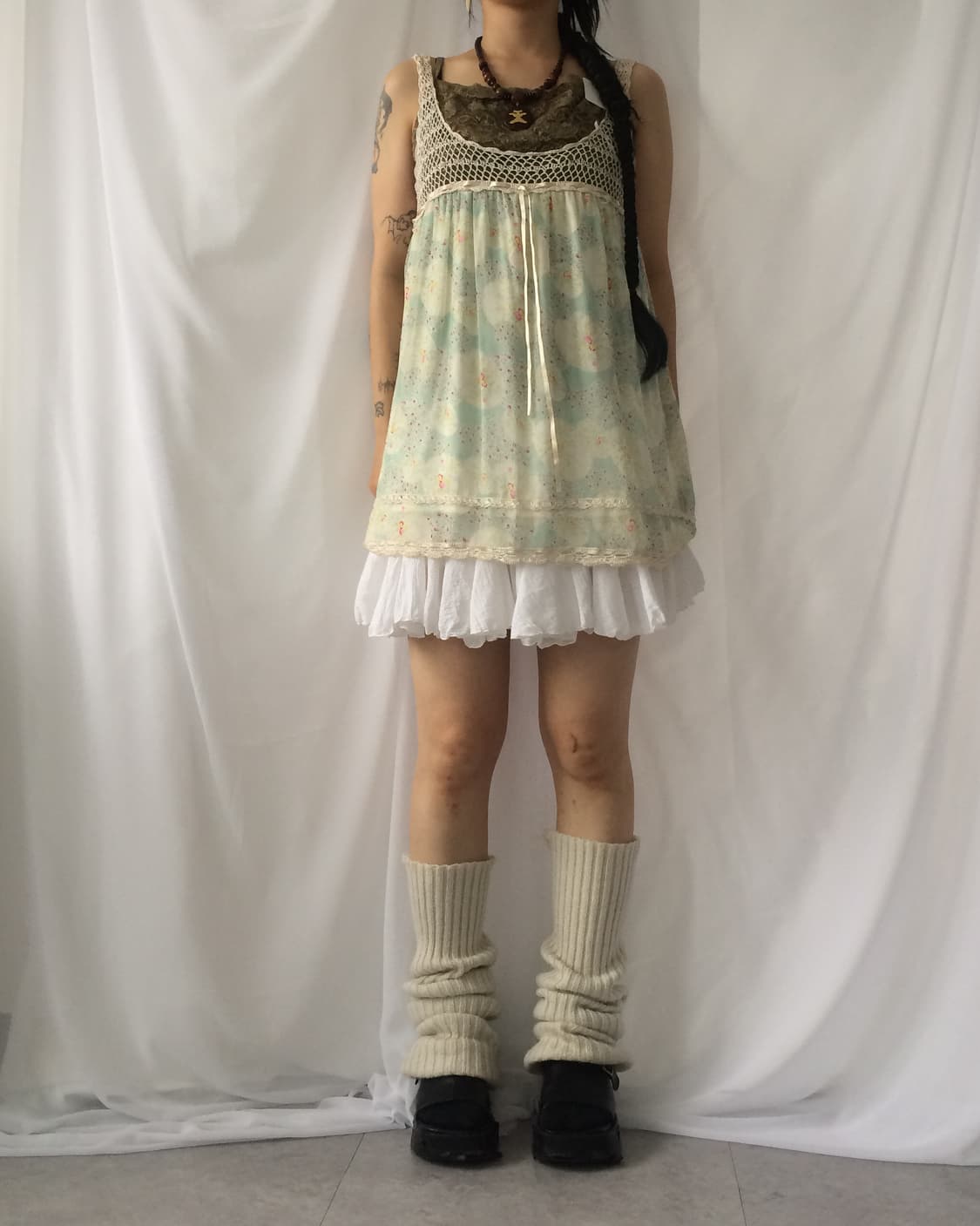 Lace point sleeveless 상품이미지6
