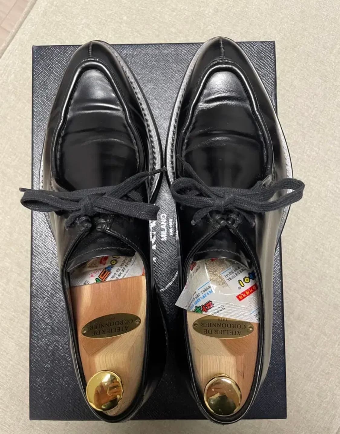 프라다 테라코타 구두 블랙 6.5사이즈 상품이미지4