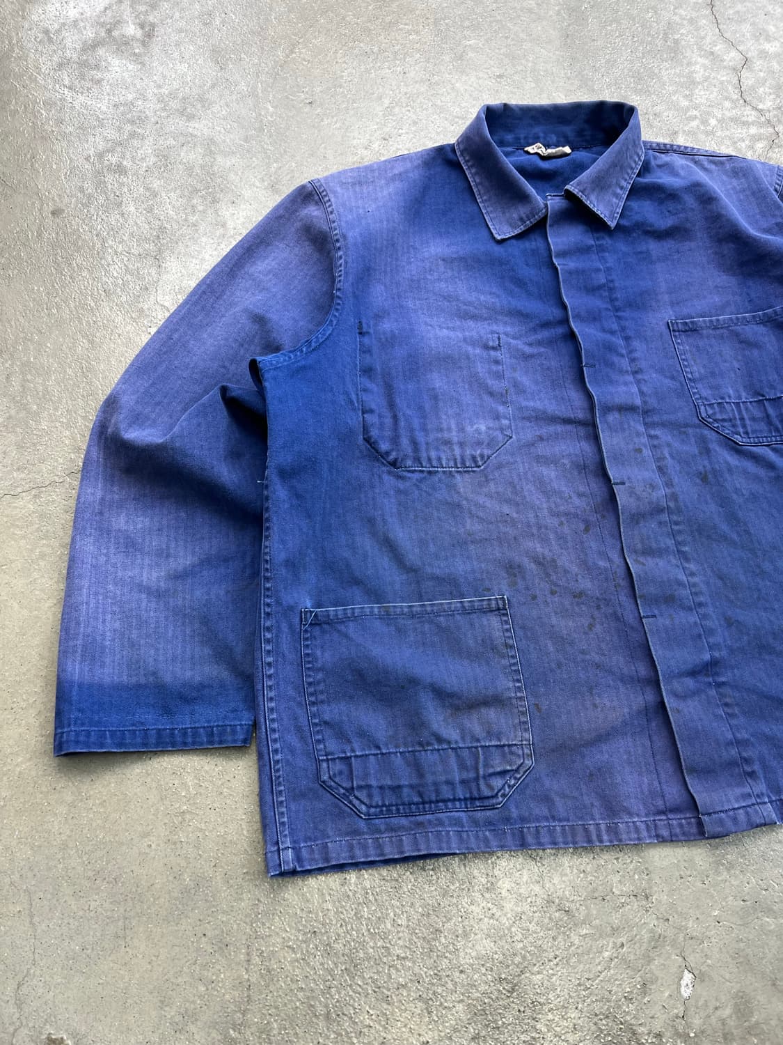 HARD SUN FADED HBT VINTAGE 헤링본트윌프렌치워크자켓 상품이미지10