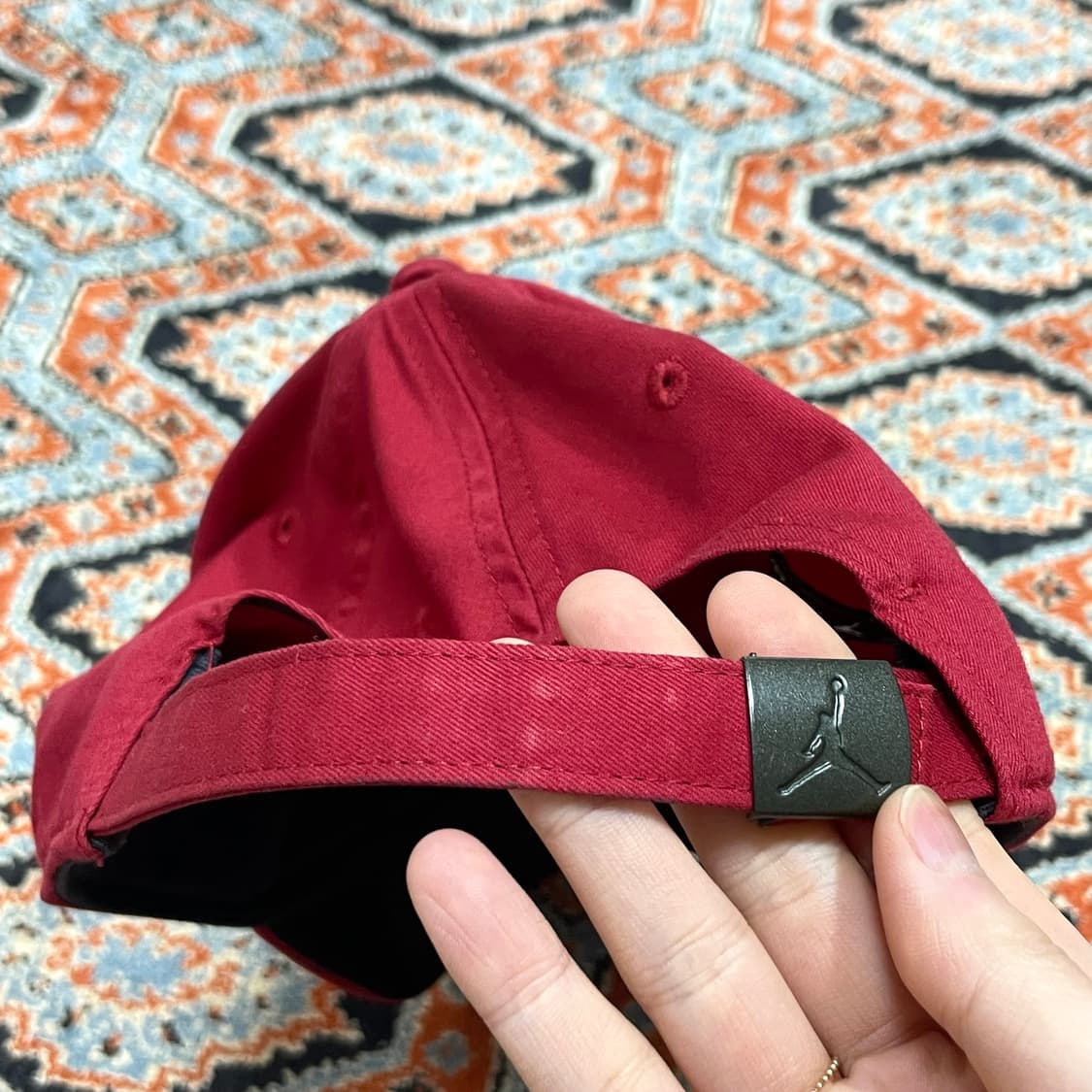 나이키 조던 점프맨 레드 볼캡 상품이미지3