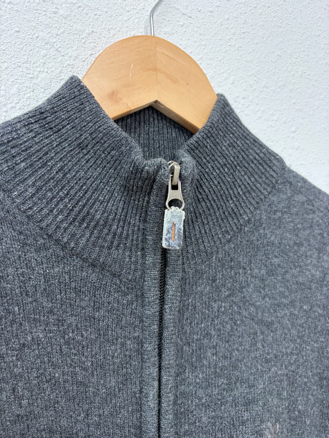 Playboy 울 니트 집업 자켓 상품이미지4