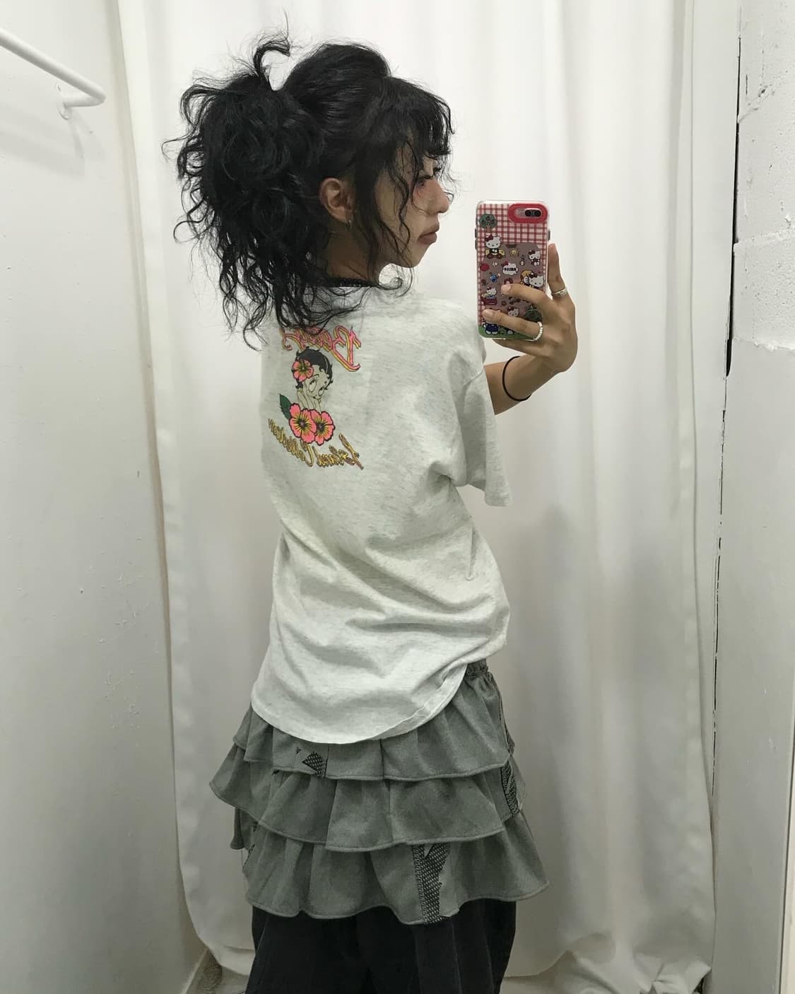 Betty Boop Printing T-shirt 상품이미지5