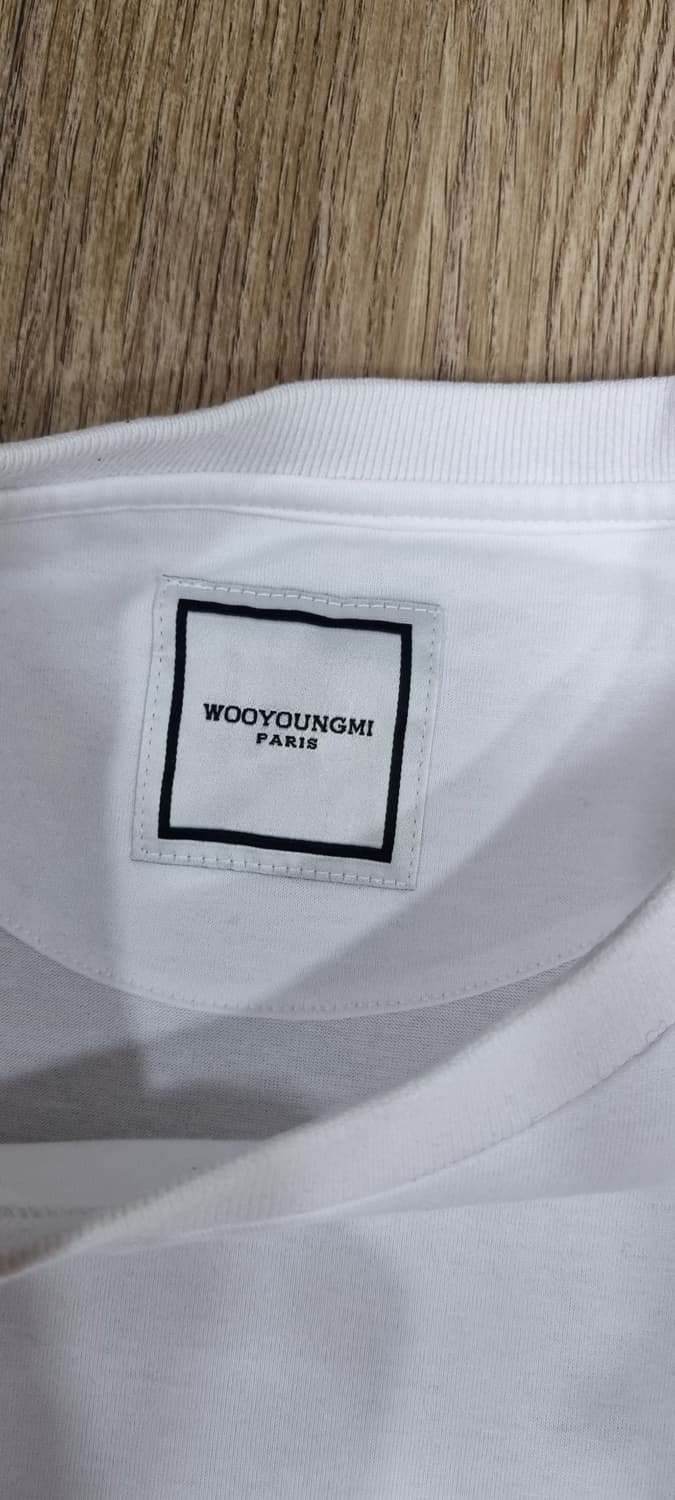 우영미 20ss 백로고 스퀘어 반팔 M _ 남성 상품이미지8