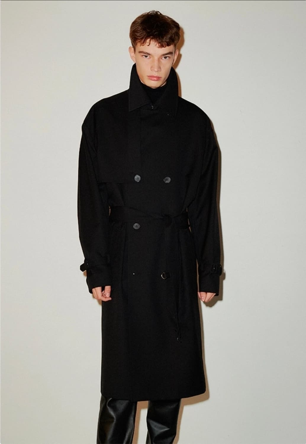 토니웩 울 트렌치 코트/L 상품이미지5