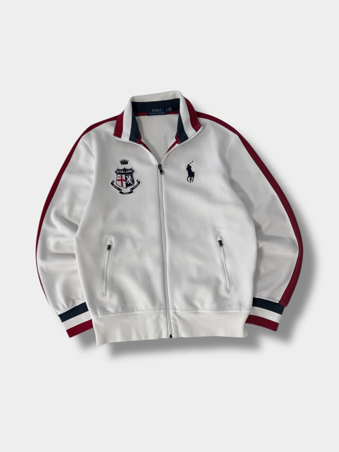 폴로 랄프로렌 신형 빅포니 잉글랜드 트랙 스웻 집업  상품이미지1