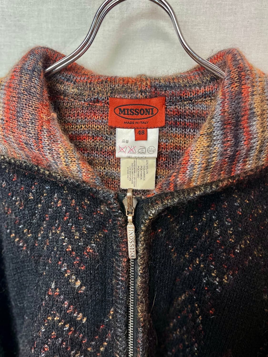 MISSONI Mohair Knit Zip-Up Hoodie 상품이미지4