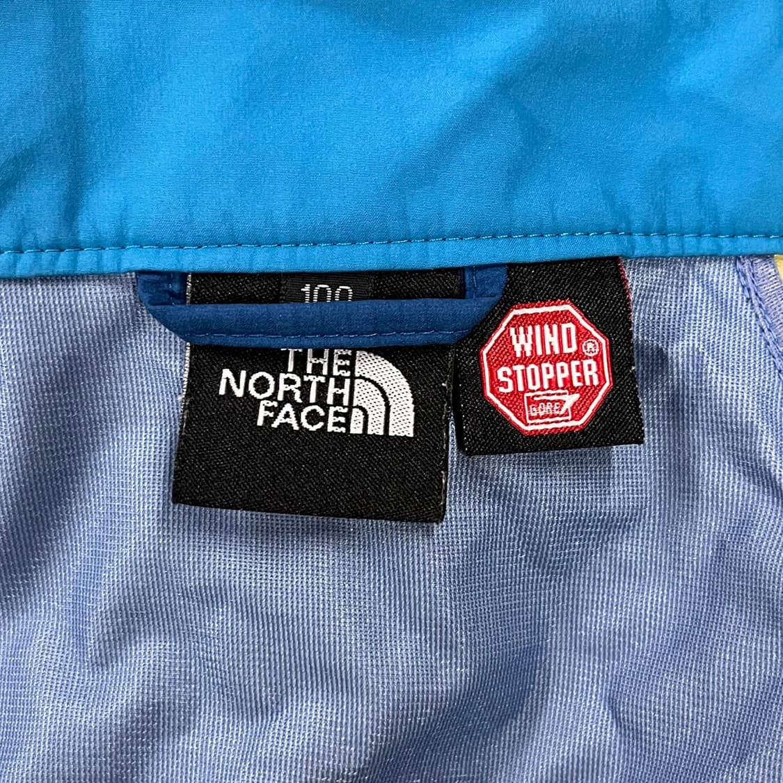 [정품/L] 노스페이스 바람막이 블루 아쿠아 b14 상품이미지5