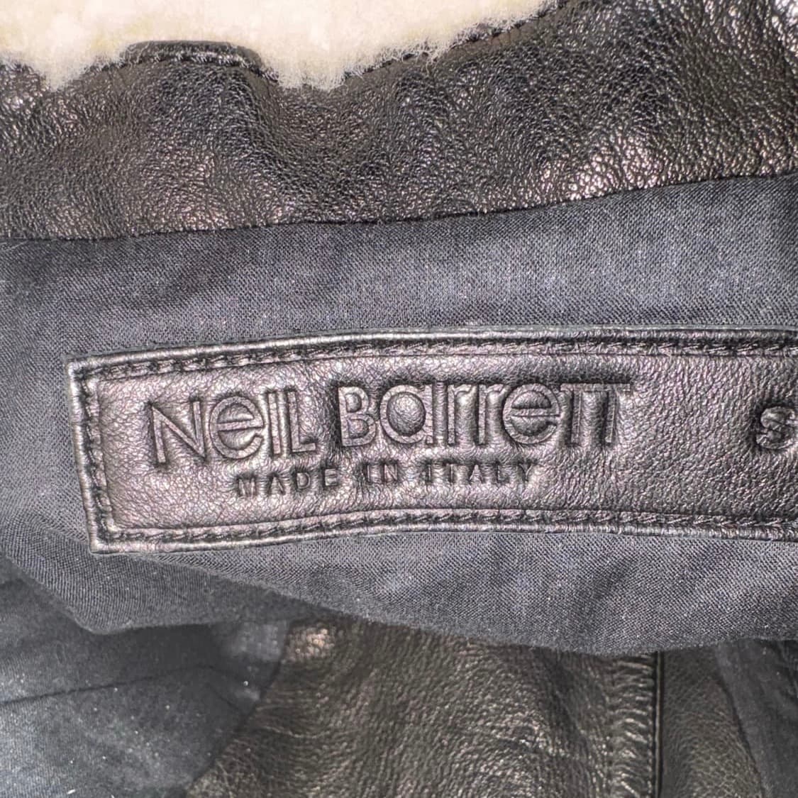 2010's Neil Barrett Fur Leather Vest 상품이미지3