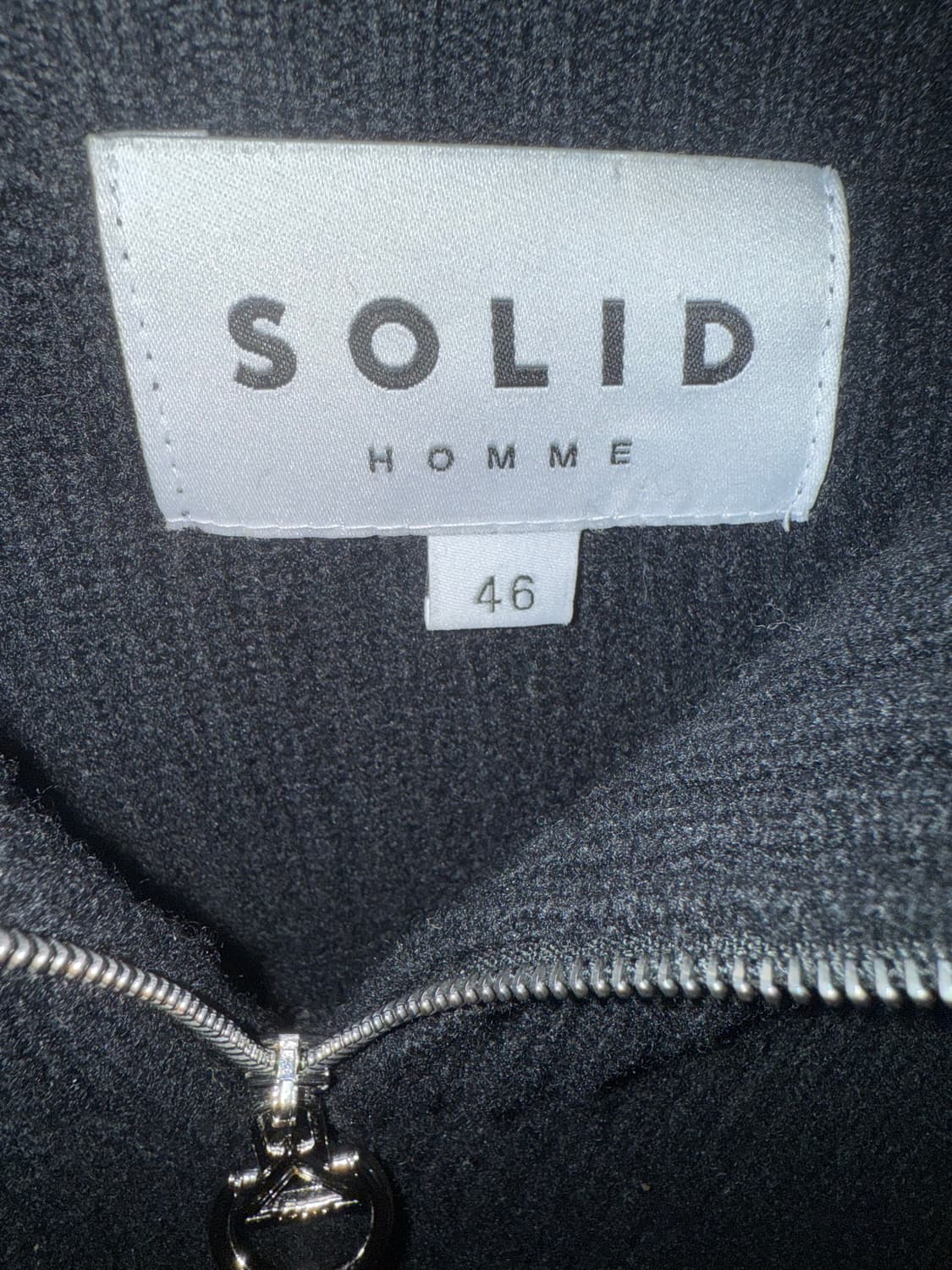 솔리드옴므 니트집업 46 상품이미지3