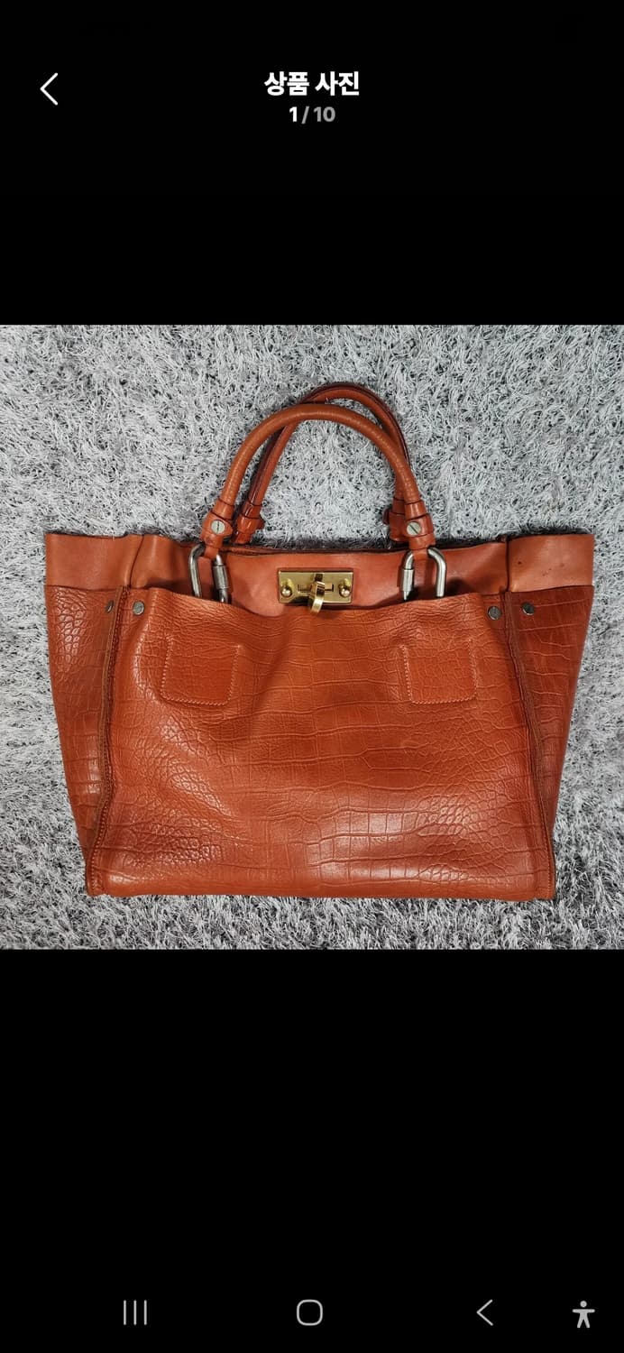 끌로에 레드 빅 토트백 상품이미지1