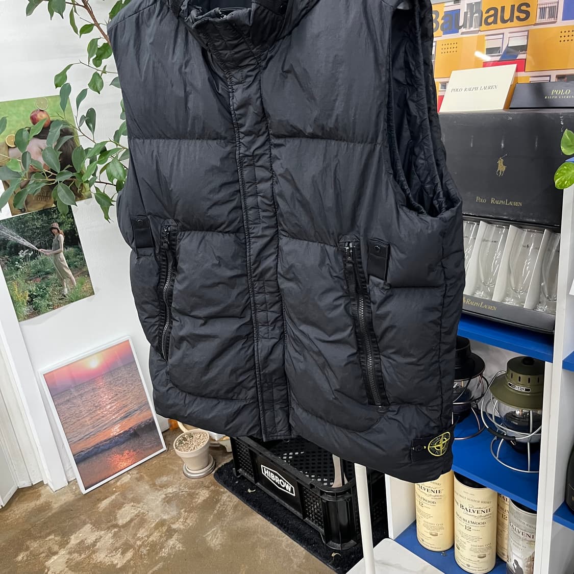 스톤아일랜드 크링클랩스 패딩 베스트 XL 상품이미지2