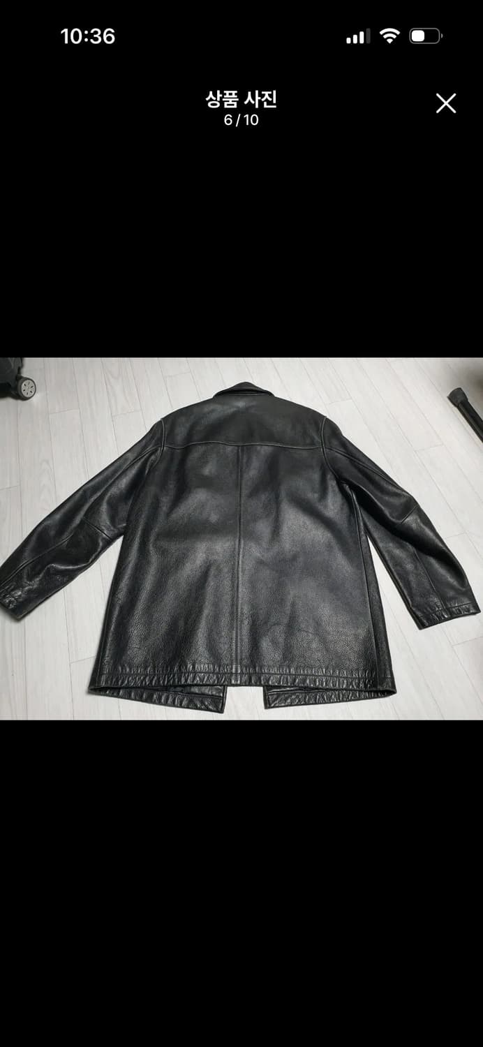 브룩스브라더스 가죽 카코트 M 상품이미지6