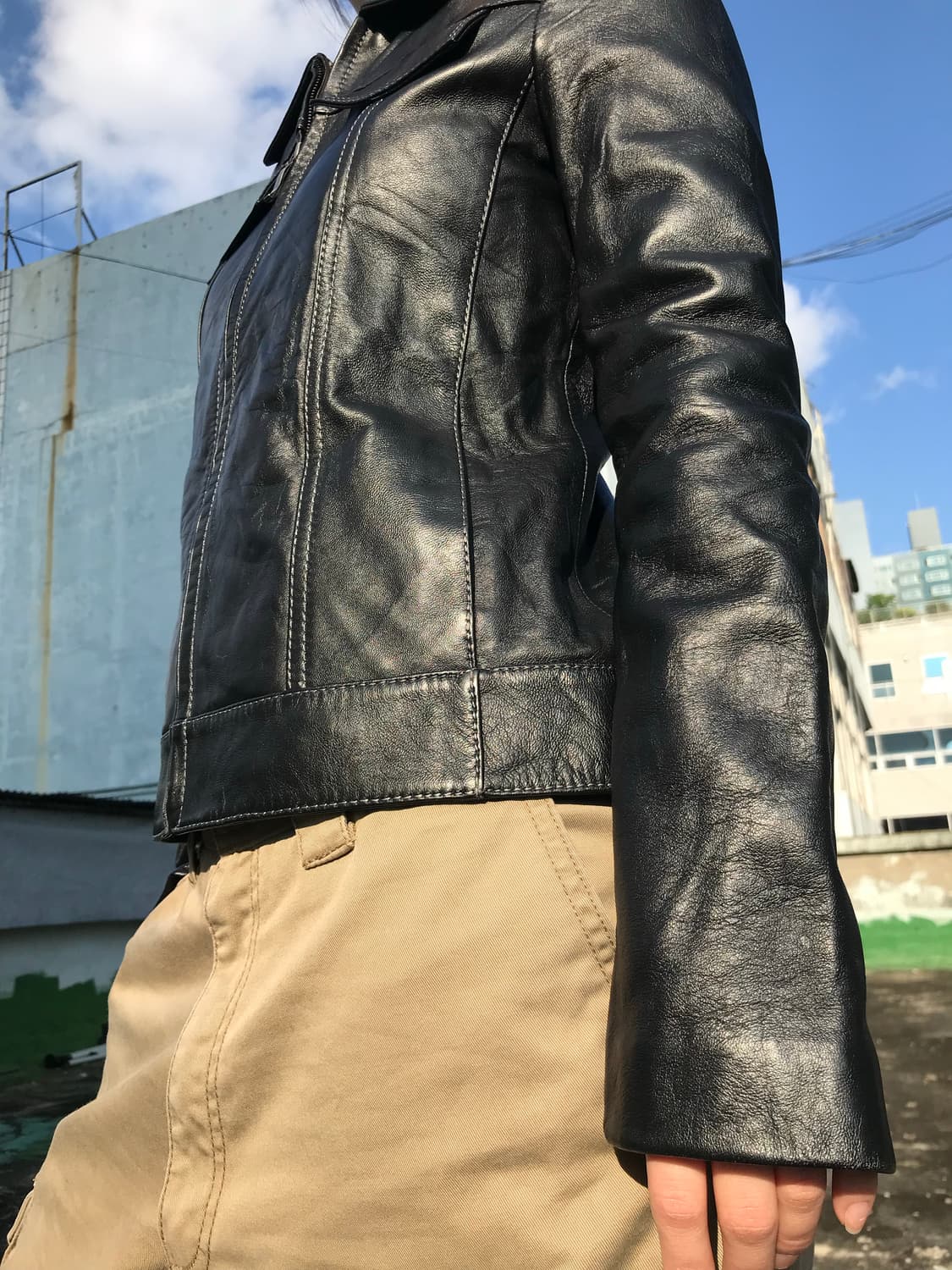 LONE 정욱준 양가죽 자켓 상품이미지2