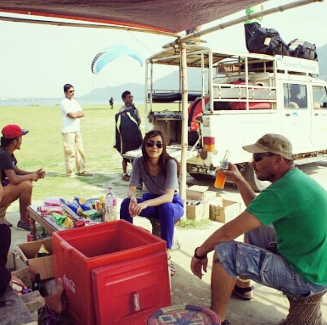 [American Apparel] HIGH-WAIST PANT (착샷) 상품이미지4