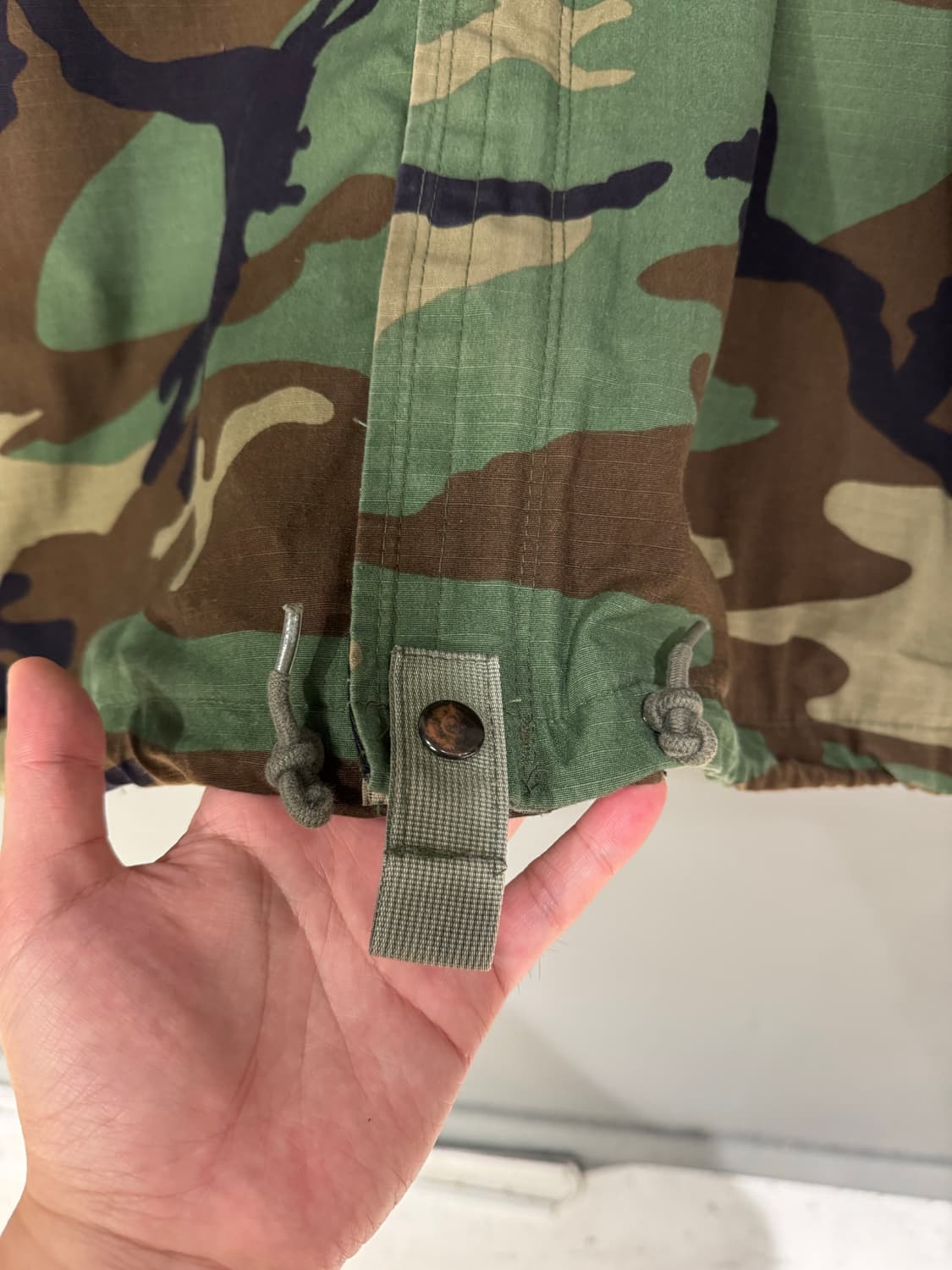 US ARMY 미군 우드랜드 립스탑 자켓 상품이미지5