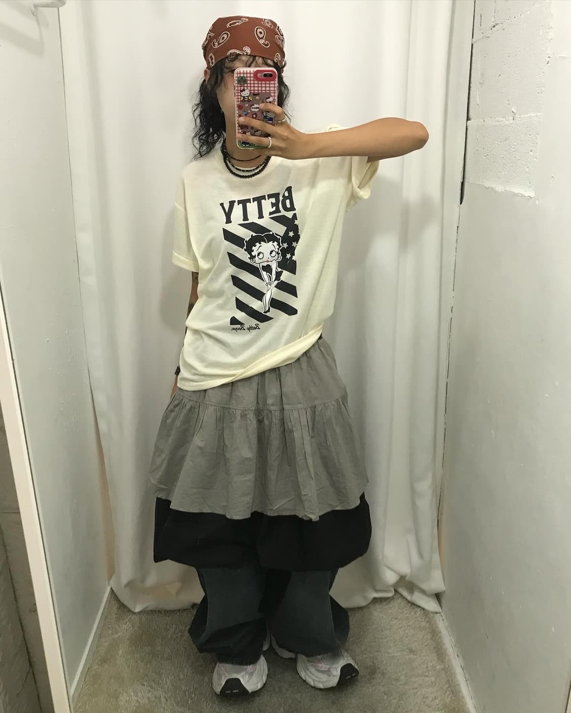 Betty Boop Printing T-shirt ( 새상품 )  상품이미지4
