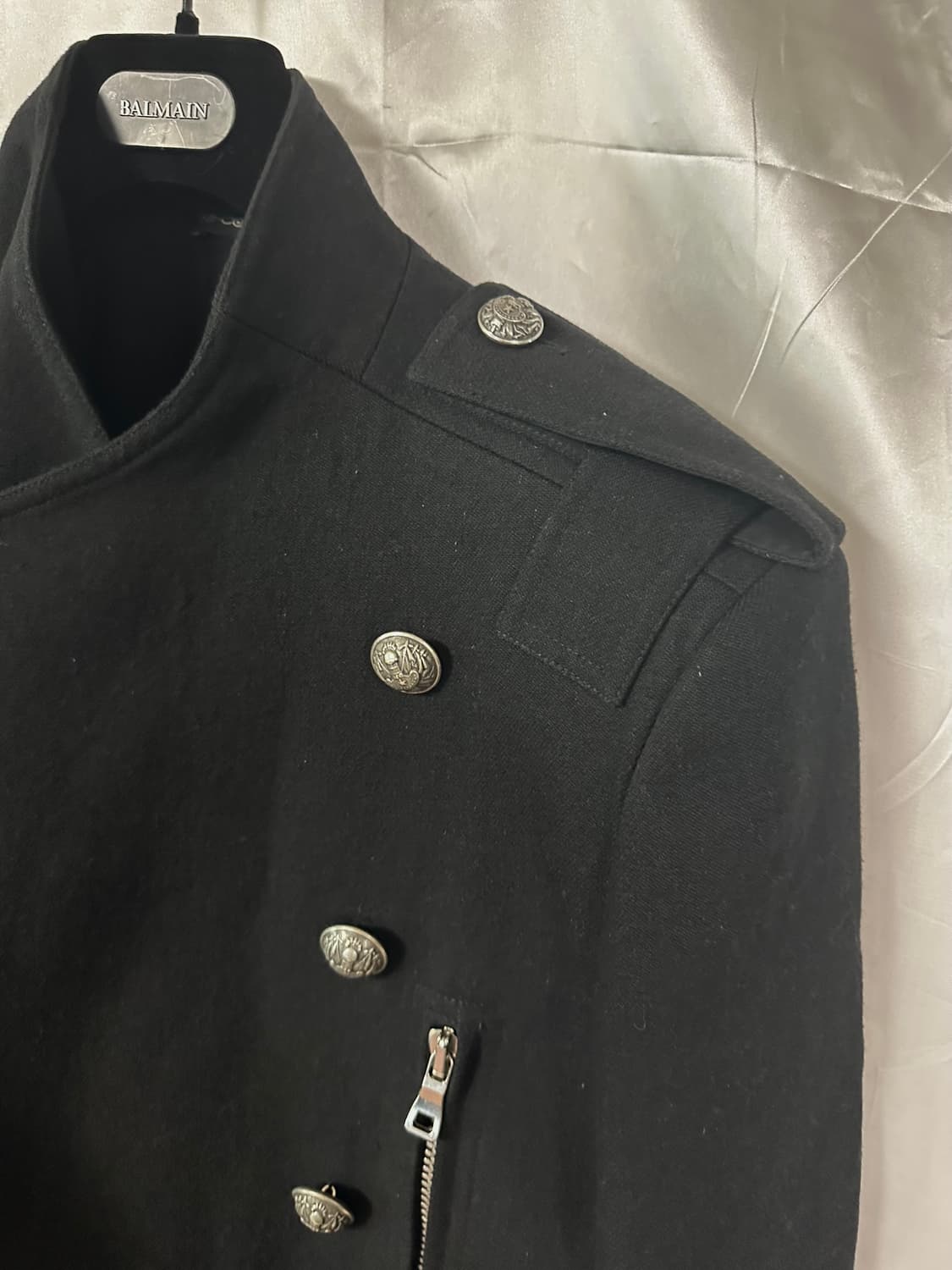 발망 옴므 AW13 벨티드 나폴레옹 코트 상품이미지6