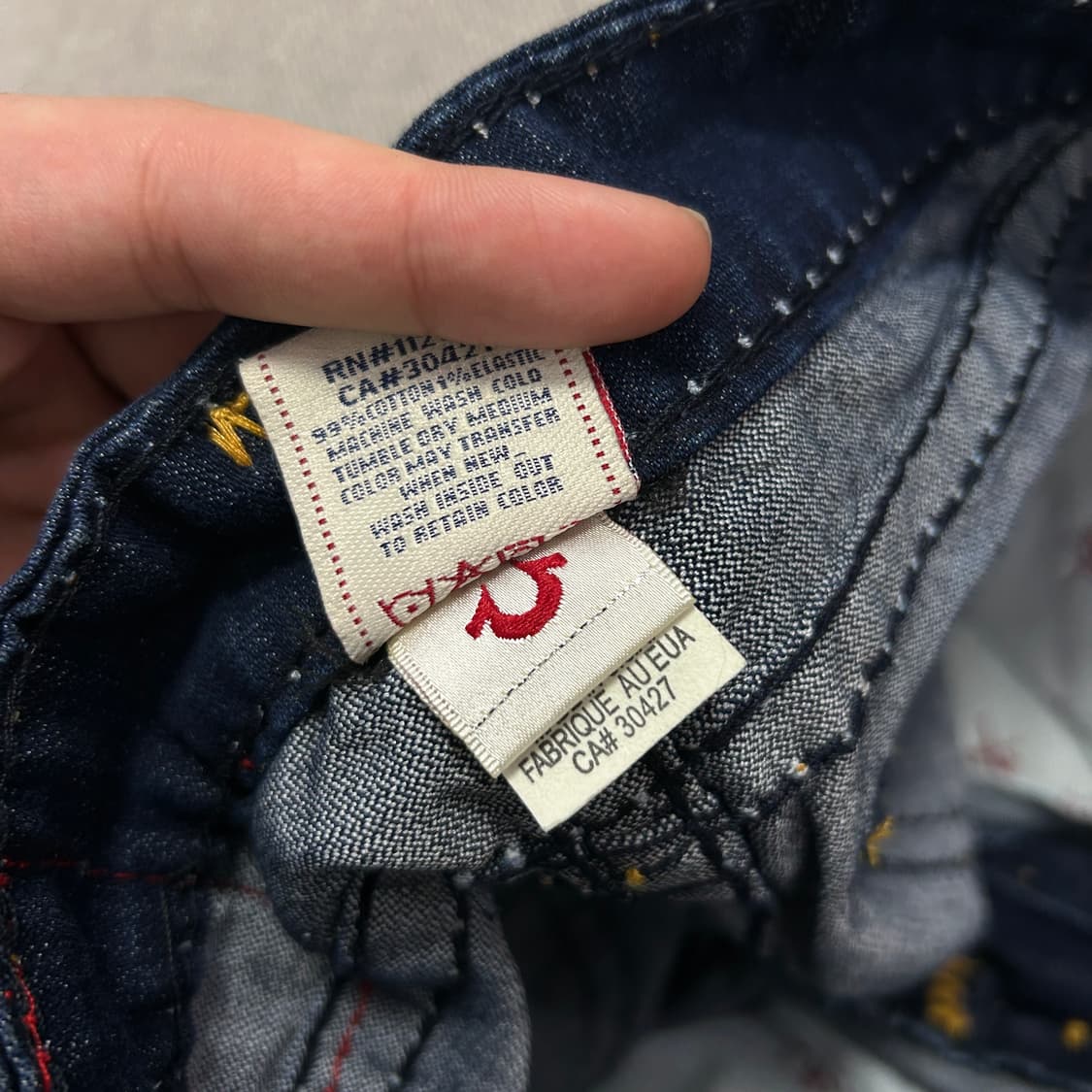 트루릴리전 빌리 슈퍼티 데님팬츠(27) 상품이미지4