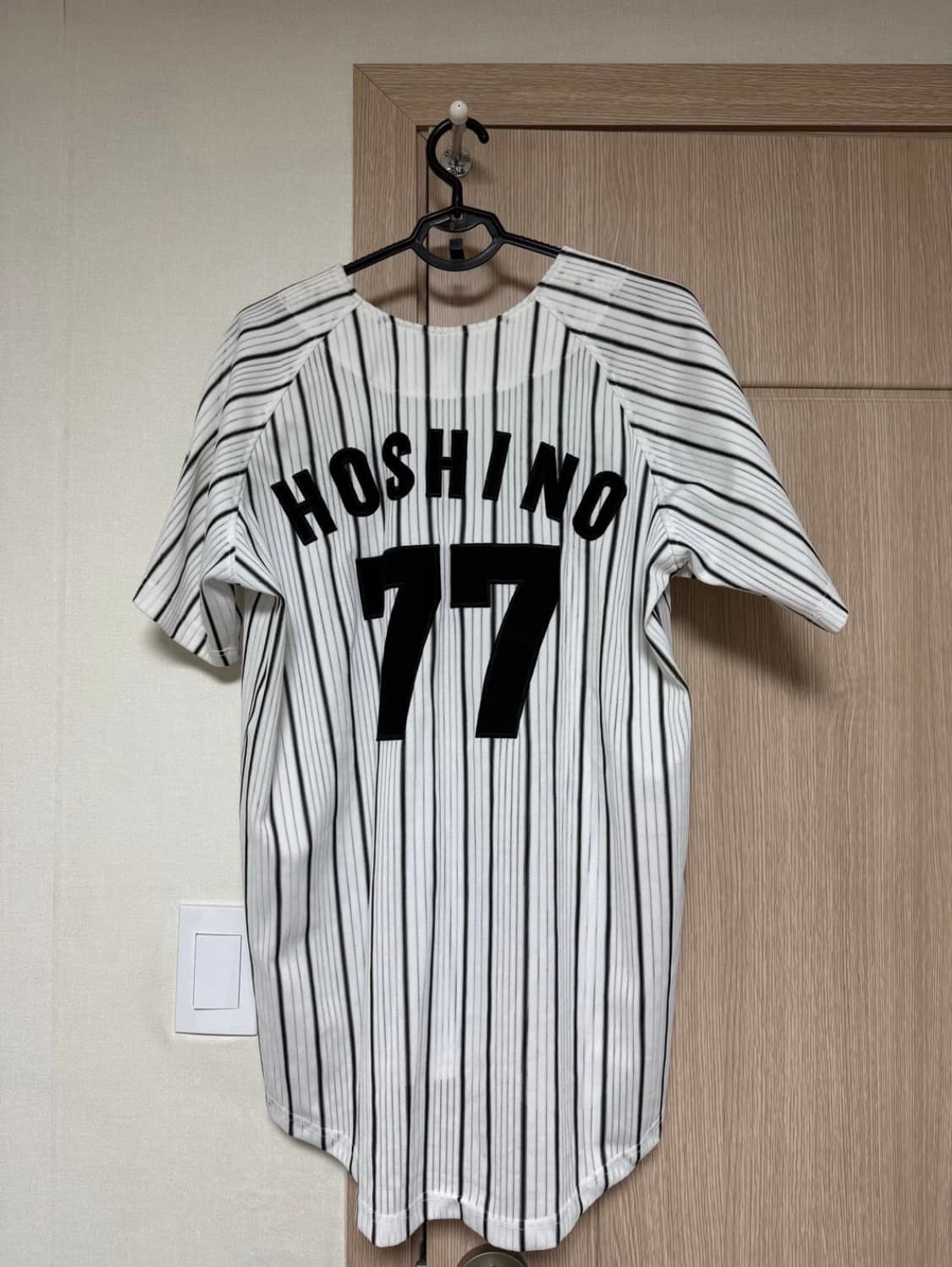 NPB 한신 타이거즈 호시노 센이치 야구 유니폼 L 상품이미지2