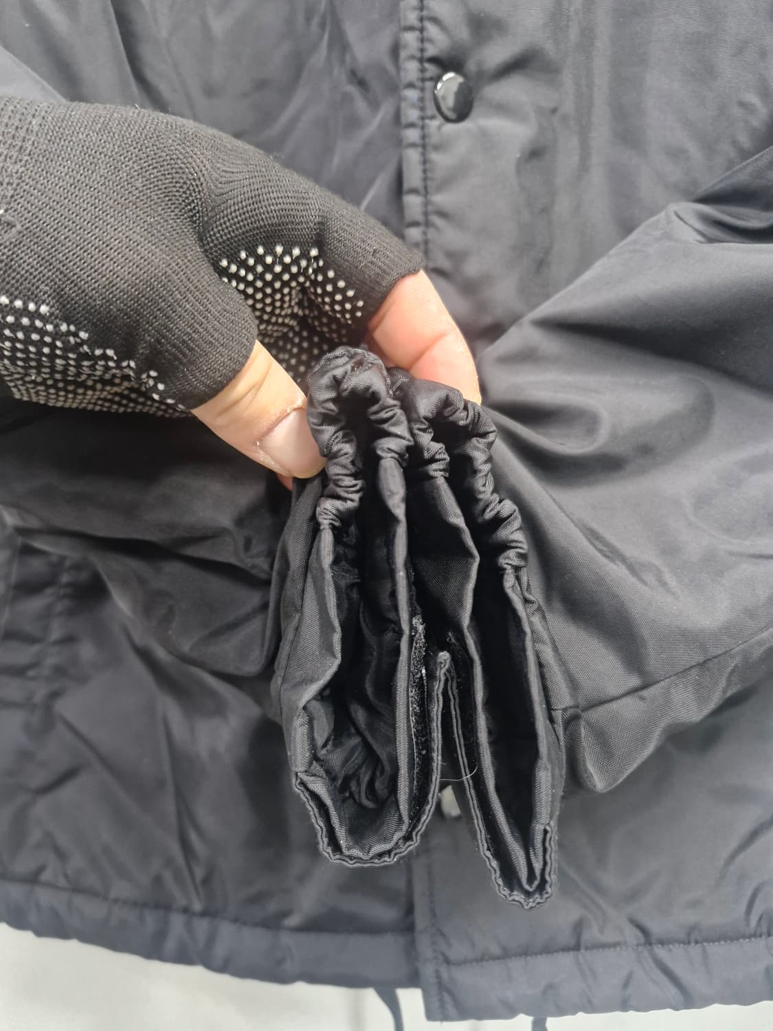 95M 아디다스 서울 코치 자켓.블랙 상품이미지4