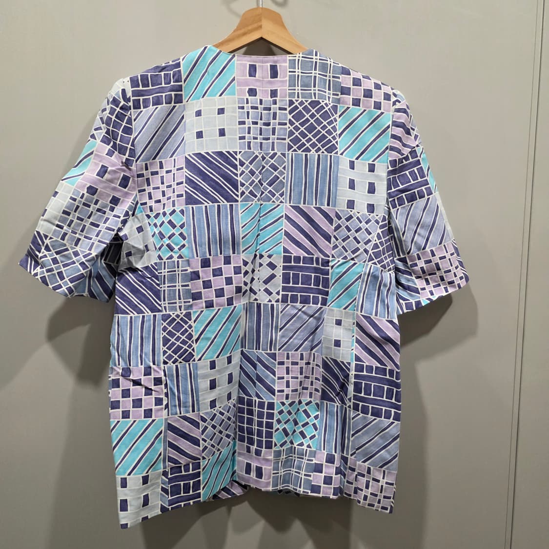 Aubergine 일본 빈티지 여성 반팔 자켓 상품이미지5