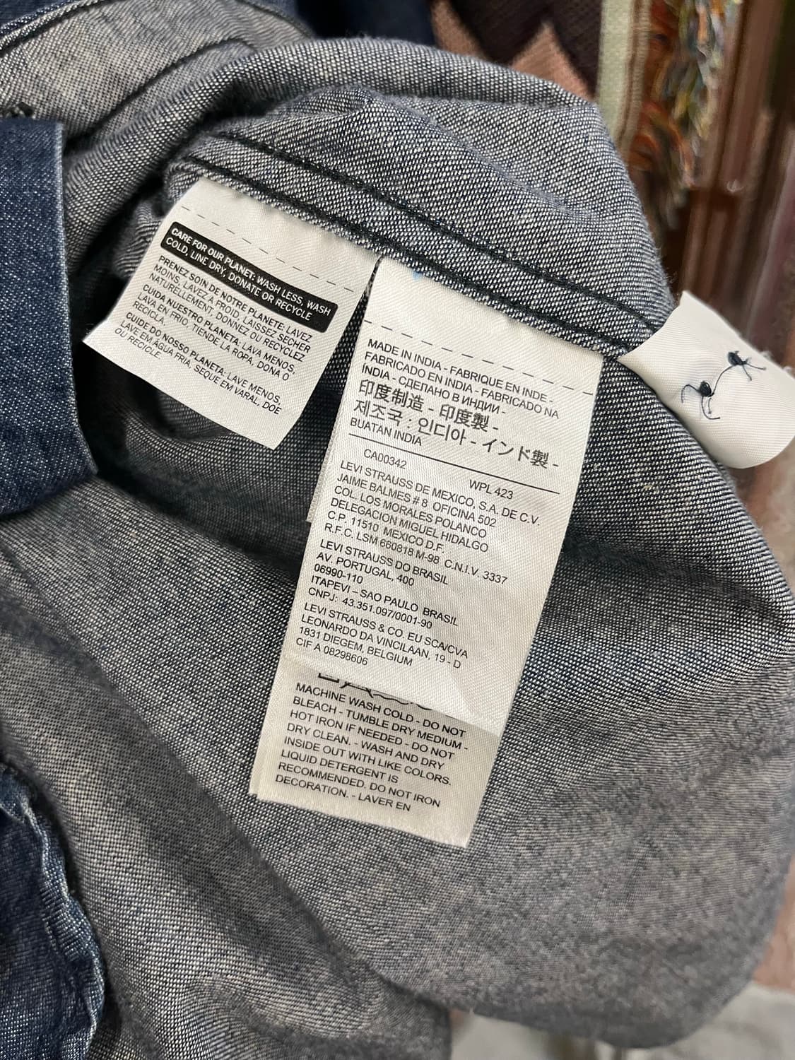 리바이스 센프란시스코 데님 셔츠 #csz711 상품이미지6