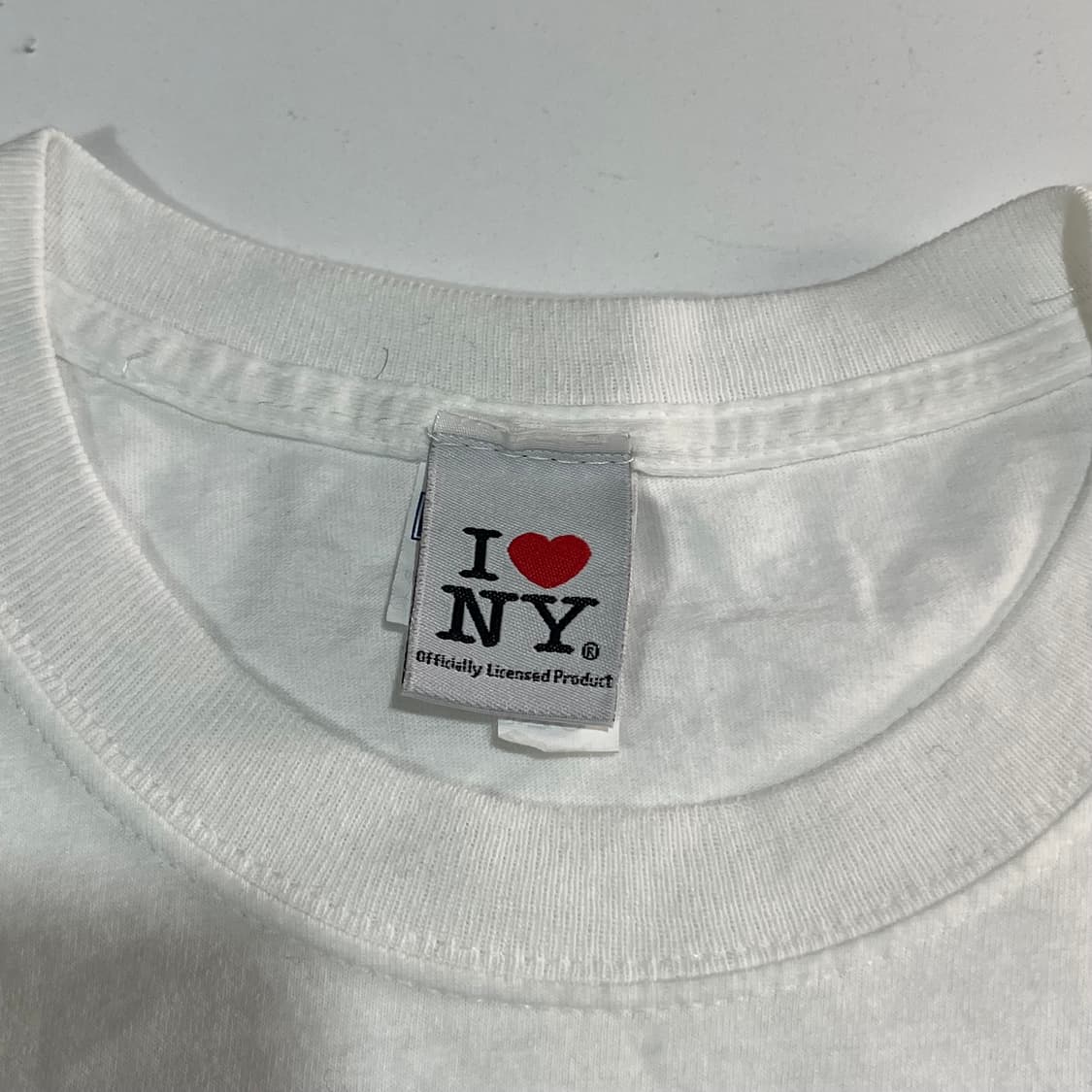 I Love NY 프린팅 반팔 티셔츠 상품이미지3