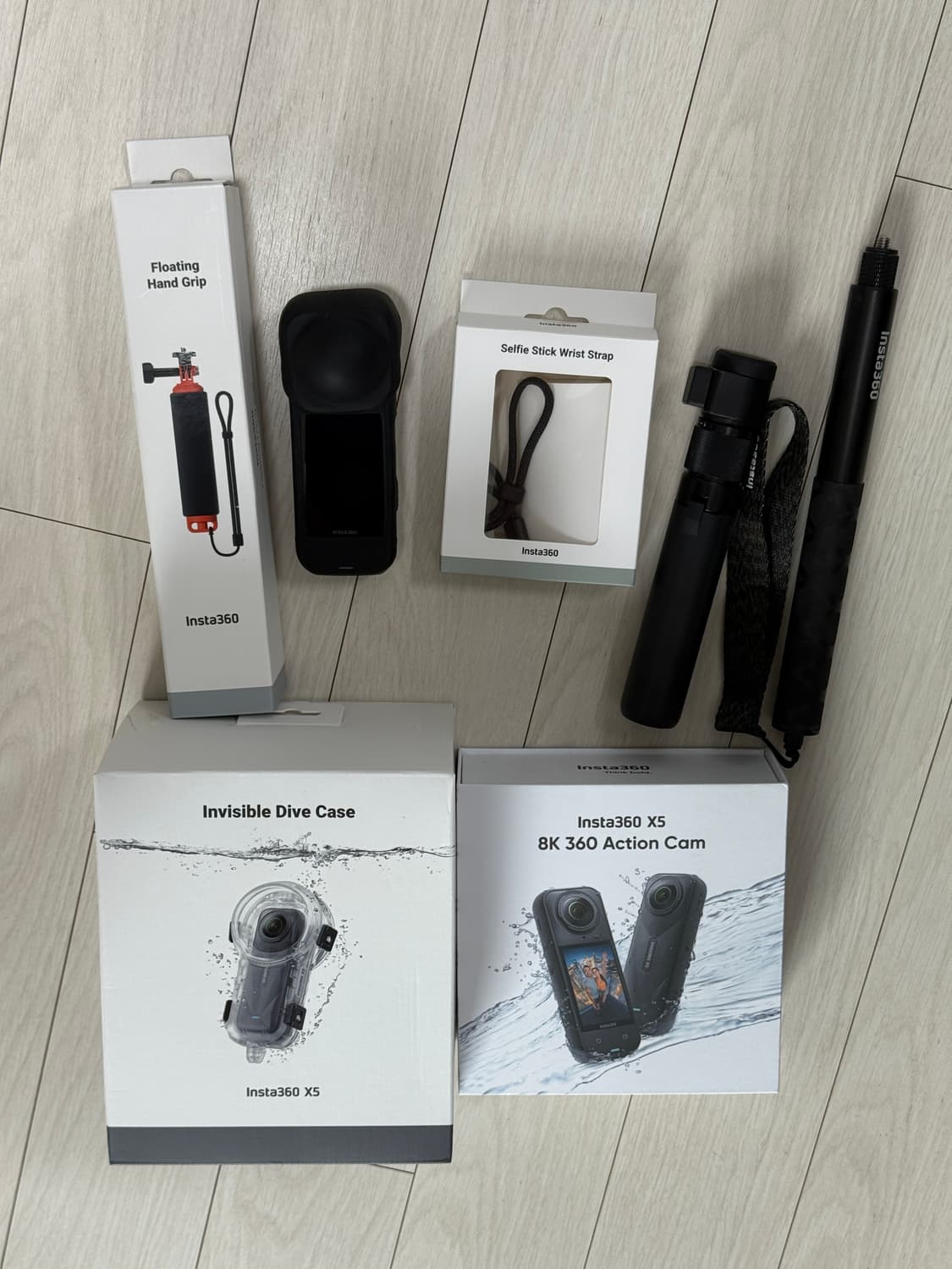 인스타360 X5 인비져블 다이브 번들 액션캠 프리다이빙 수영 상품이미지2