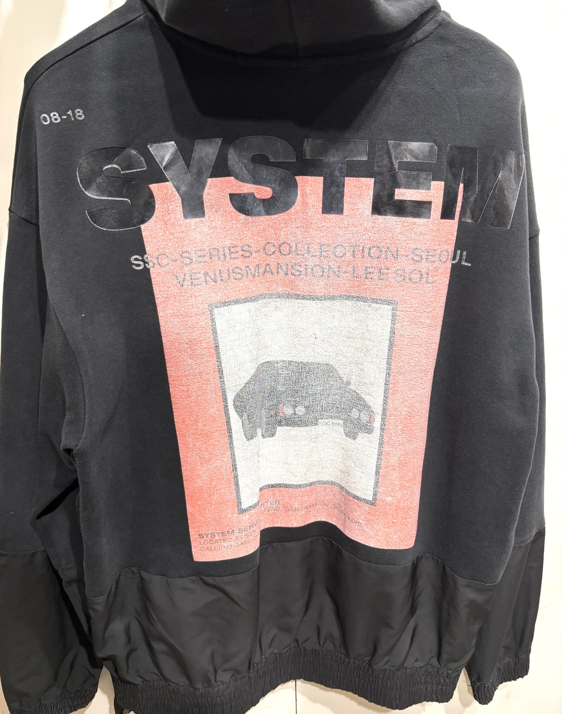 시스템옴므 x 비너스 멘션 후드티 상품이미지3