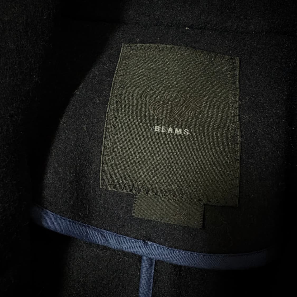 EFFE BEAMS Belted Wool Coat 상품이미지3