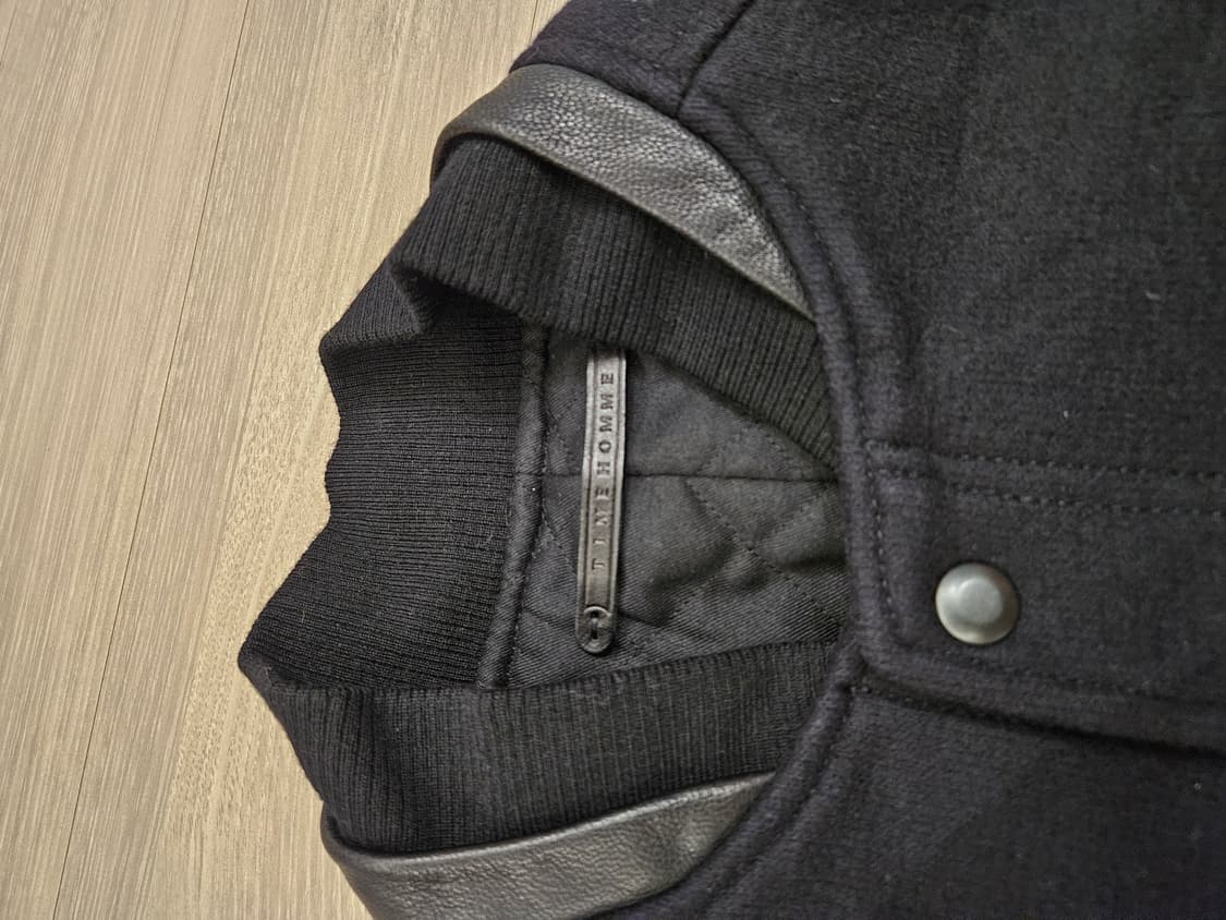 타임옴므 염소가죽 바시티자켓100 상품이미지8