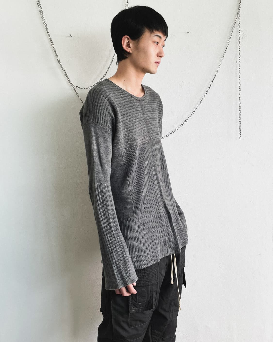 릭오웬스 SS19 BABEL 린넨 니트 상품이미지1